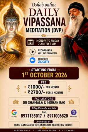 DVP - Daily Vipassana Practice - ONLINE